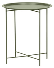 Sidobord Michigan Olivgrön Ø46,8 cm Sunlife